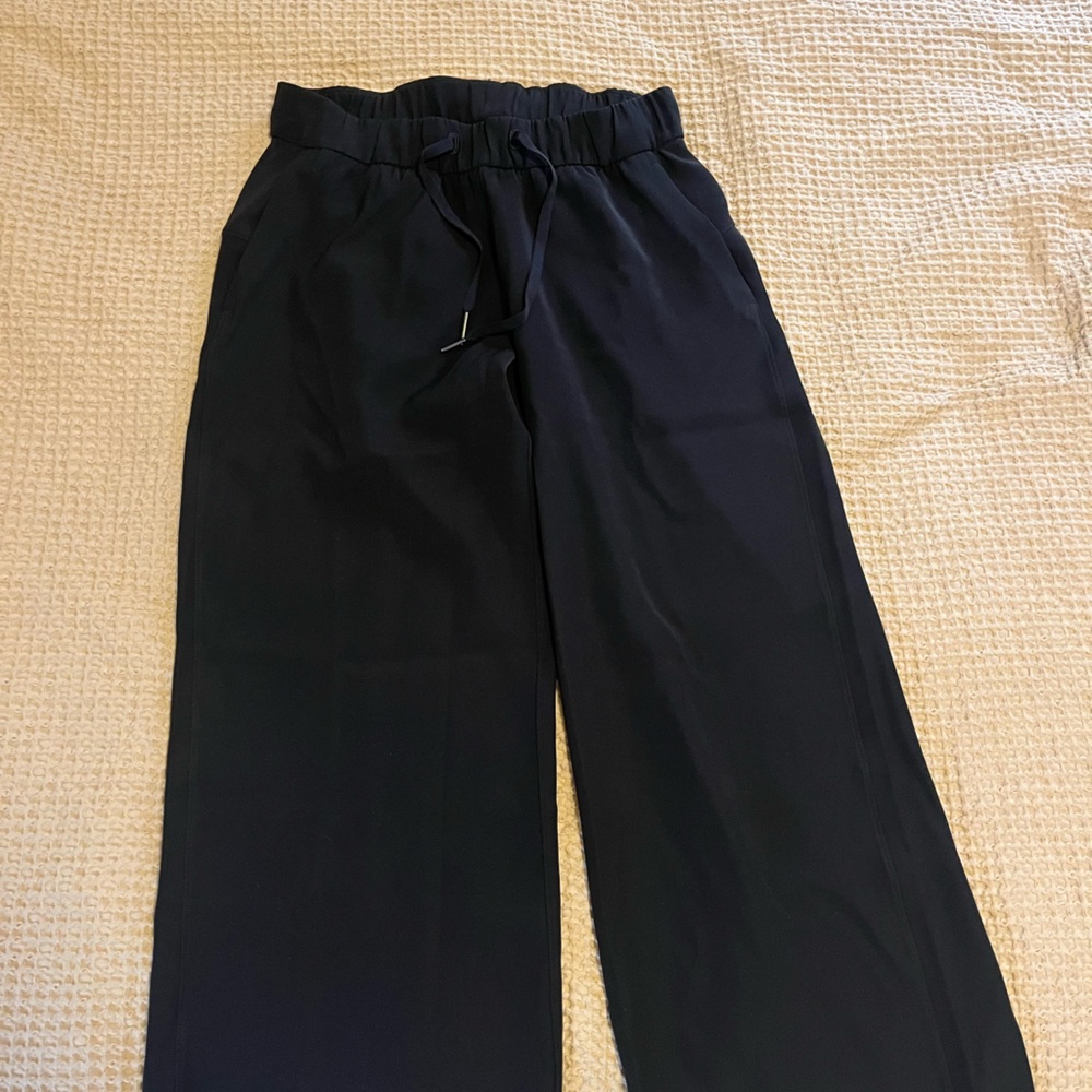 Black Lululemon Drawstring Pants